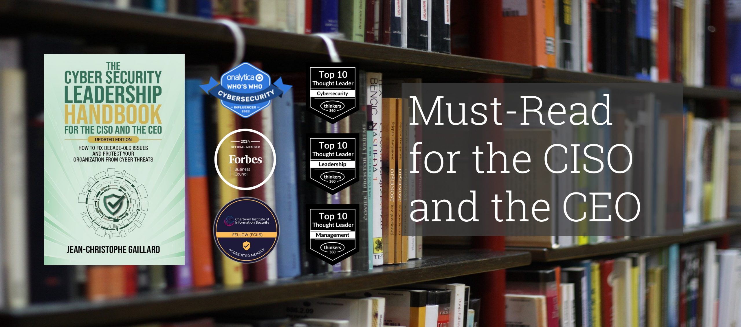 The CyberSecurity Leadership Handbook - Updated Edition