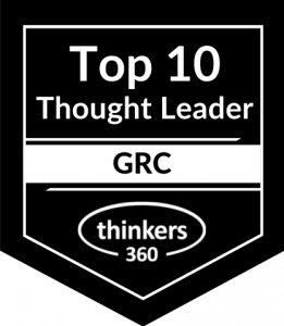 top 10 GRC badge